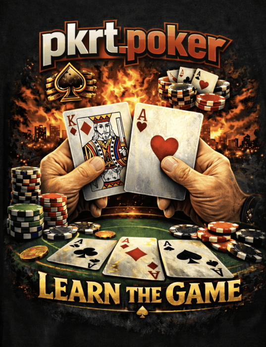 PKRT Poker Learn the game poster